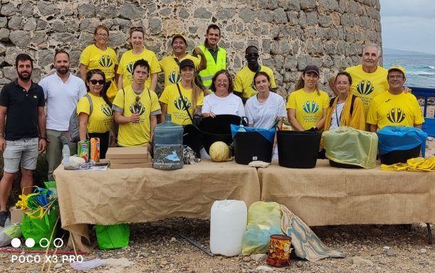 Grupo participante en Ses Salines y Es Cavallet